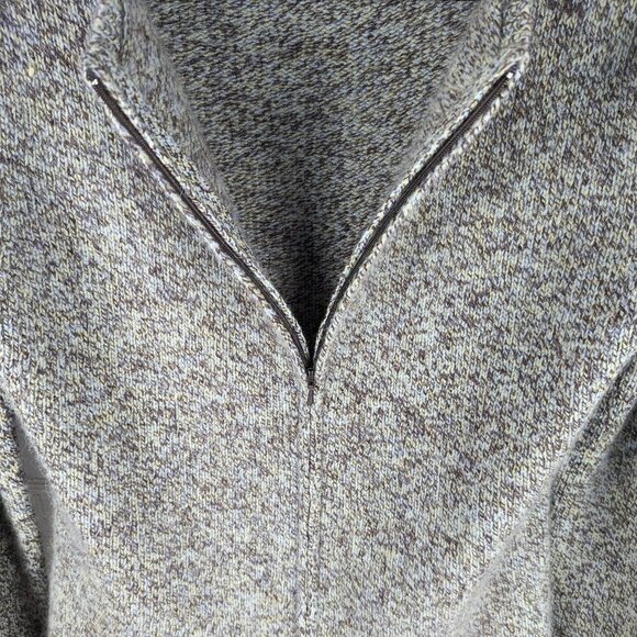 Heart on Sleeve Wool/Angora Zip Up Cardigan L - Picture 3 of 6